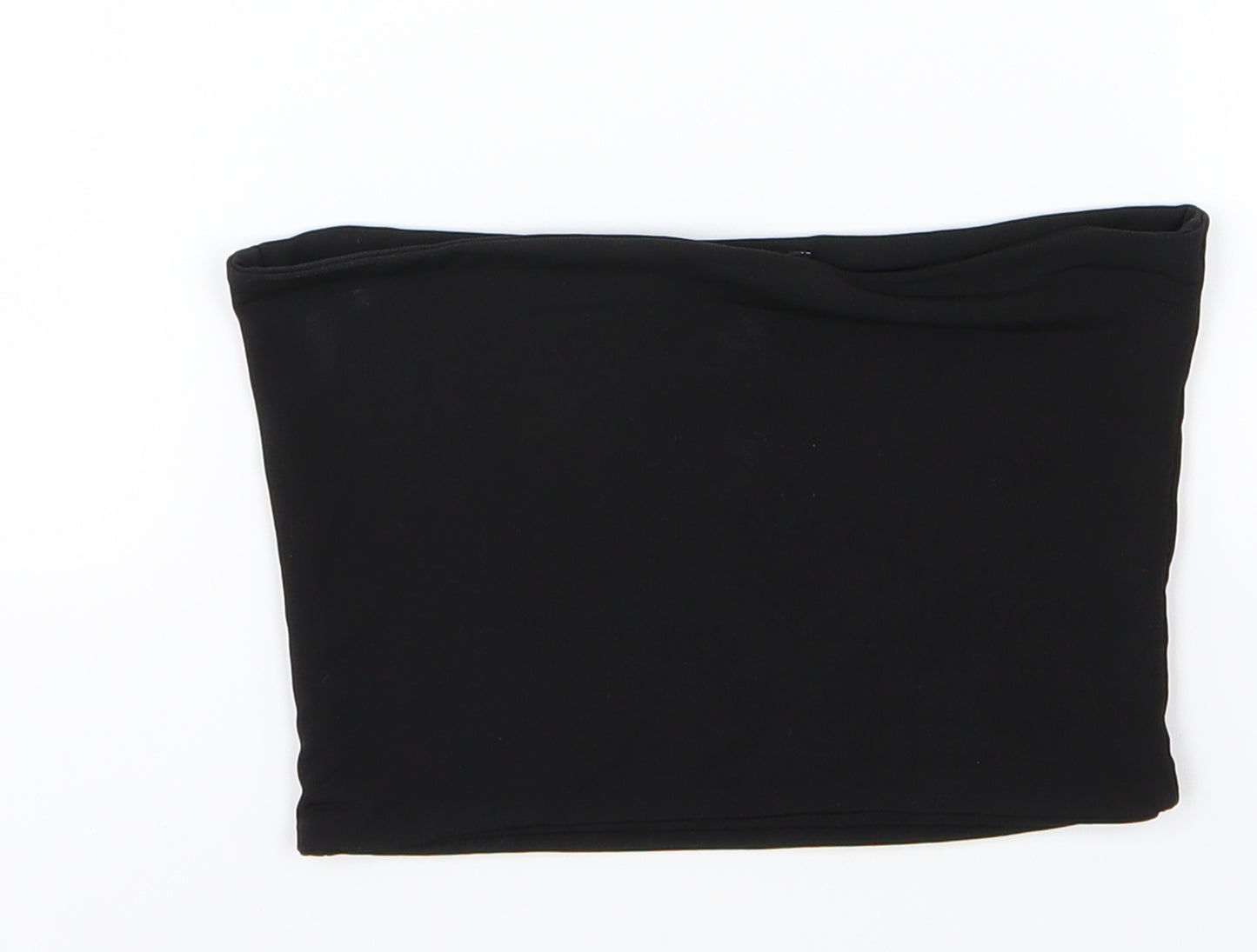 New Look Womens Black   Basic Tank Size 6  - Boob Tube