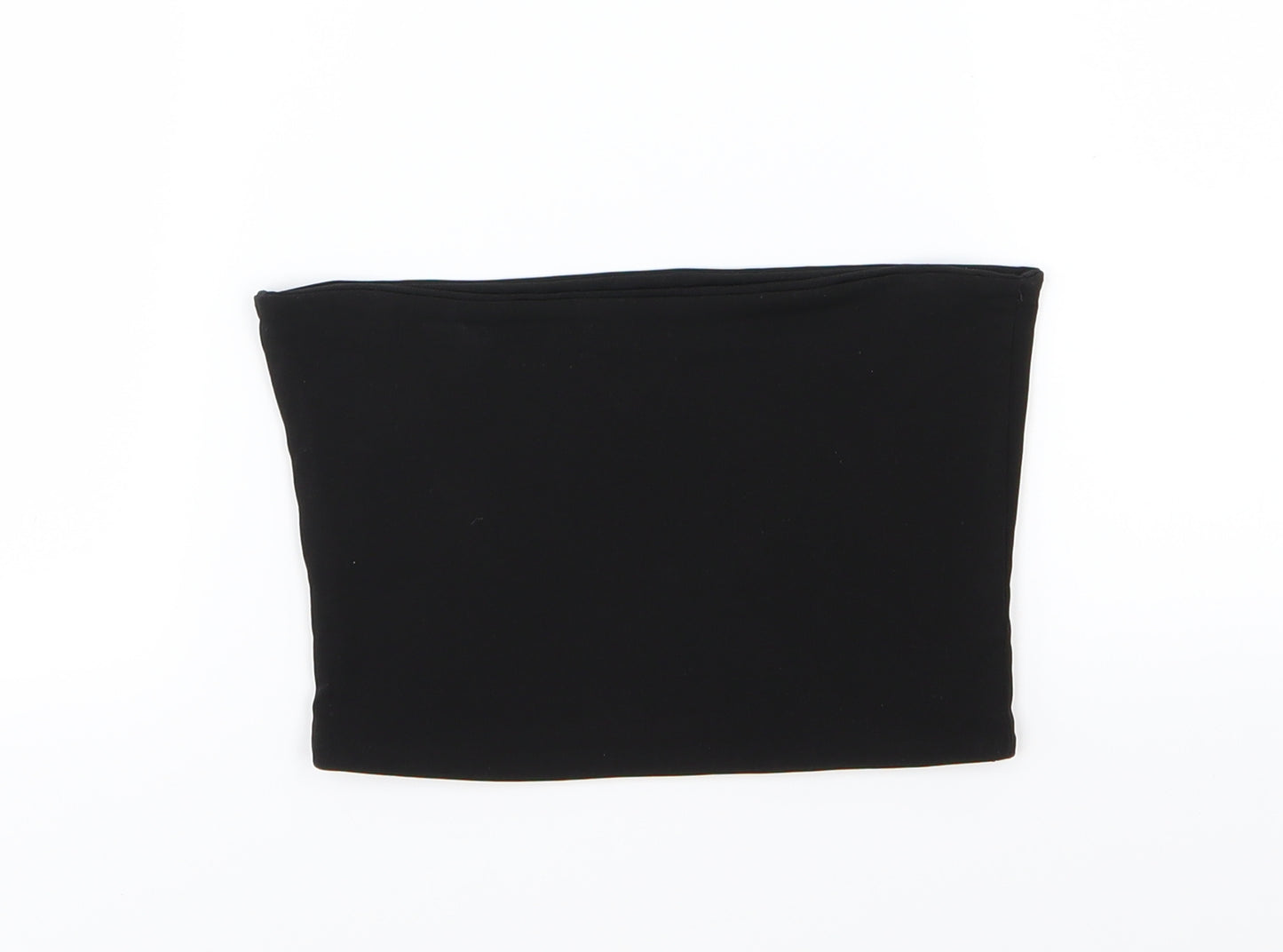 New Look Womens Black   Basic Tank Size 6  - Boob Tube