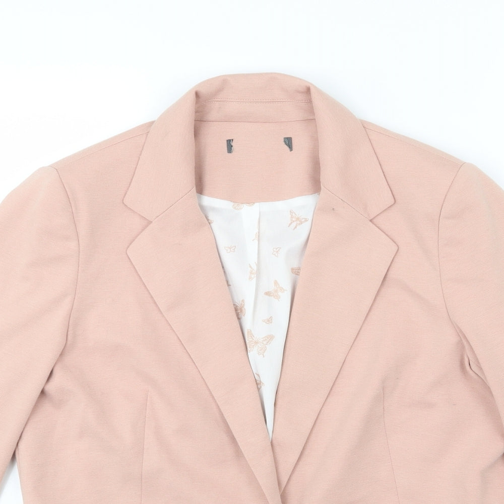 Primark Womens Pink   Jacket Blazer Size 14