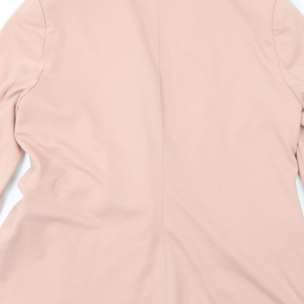 Primark Womens Pink   Jacket Blazer Size 14