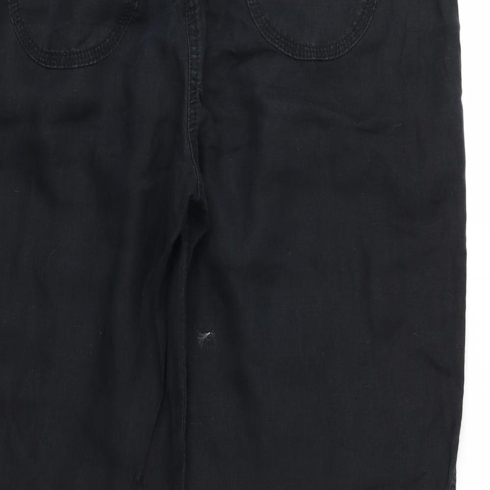 Marks and Spencer Womens Black   Trousers  Size 14 L30 in