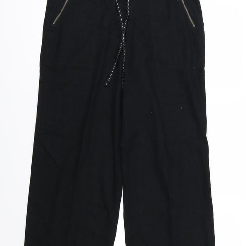 TU Womens Black   Trousers  Size 16 L25 in