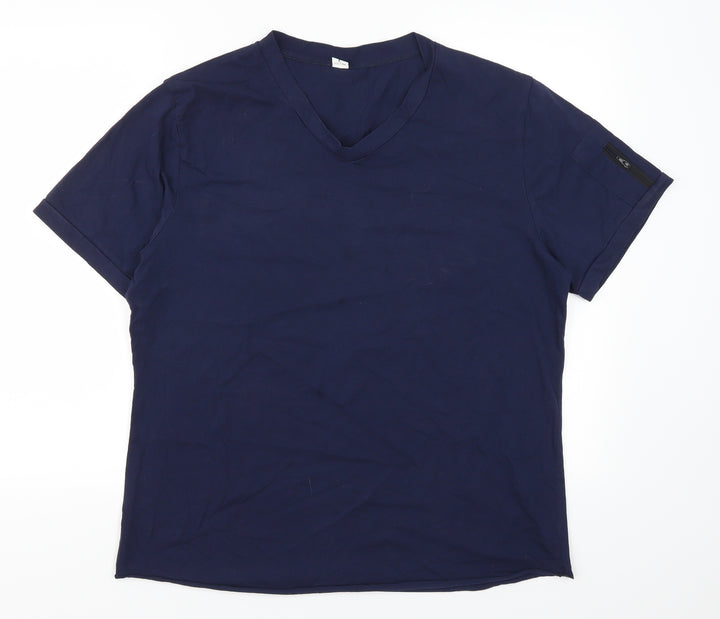 Preworn Mens Blue T-Shirt Size L