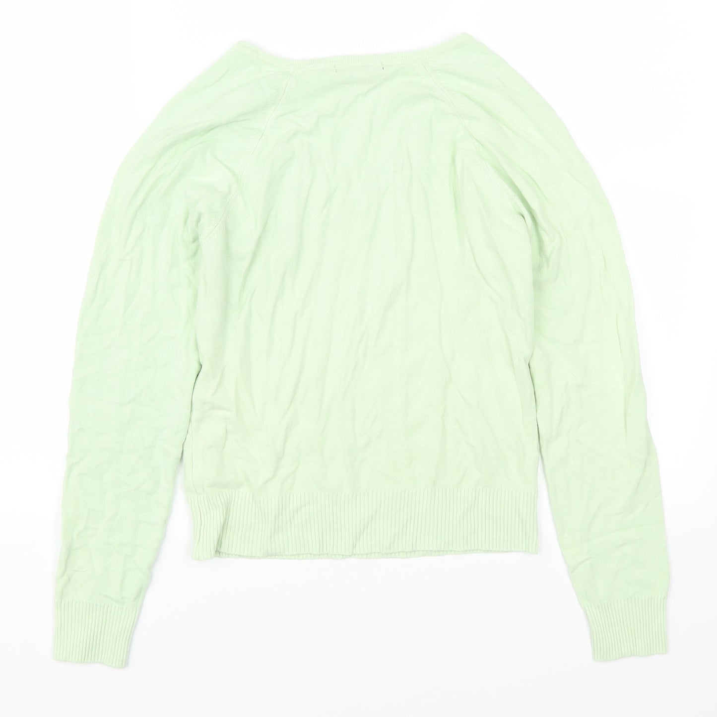 H&M Womens Green   Pullover Jumper Size S