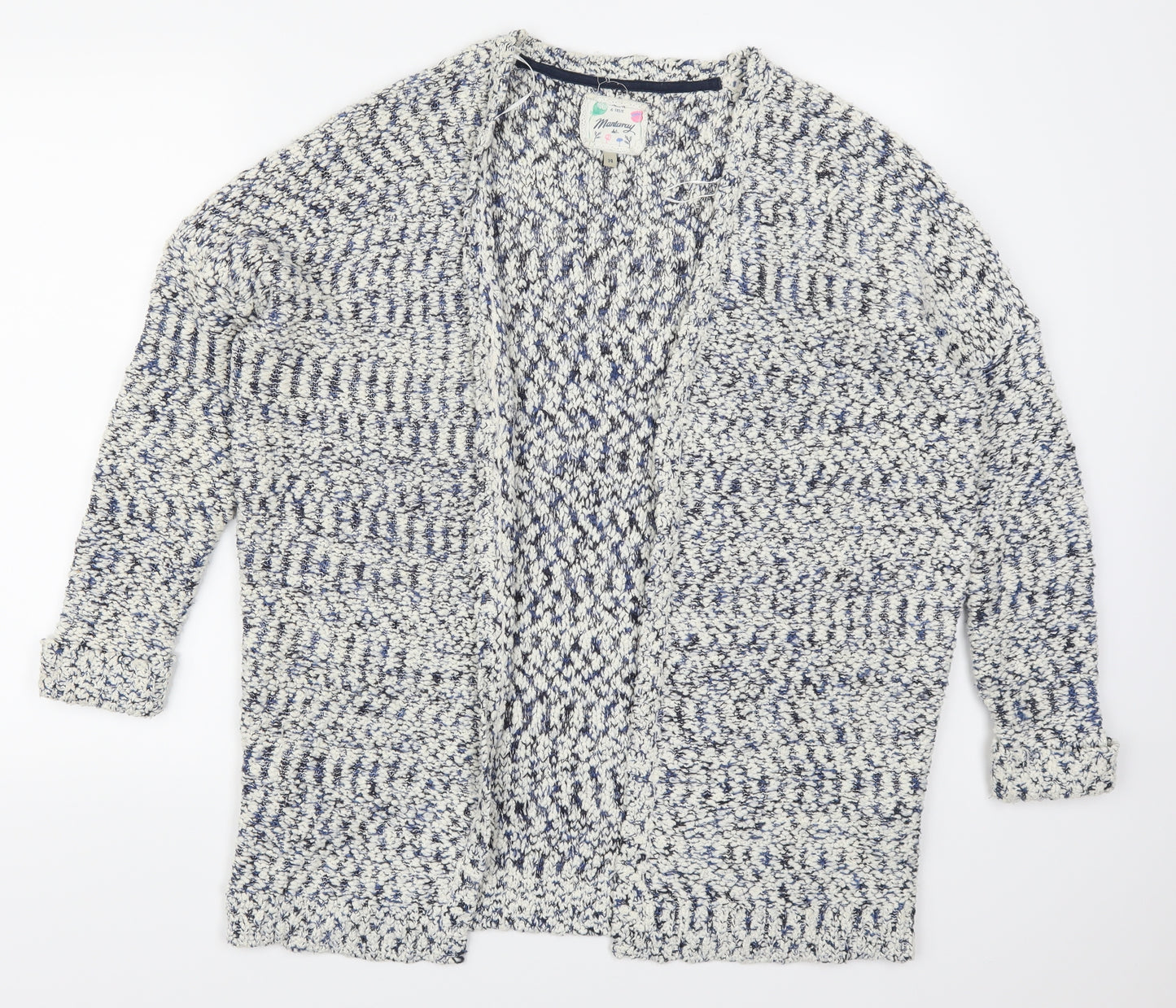 Mantaray Womens Blue   Cardigan Jumper Size 14