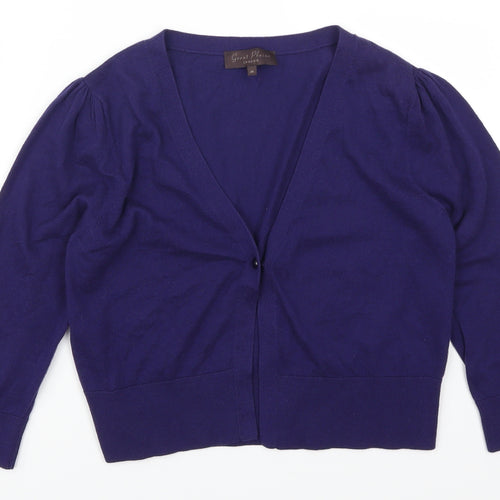 Great Plains Womens Blue   Cardigan Jumper Size M