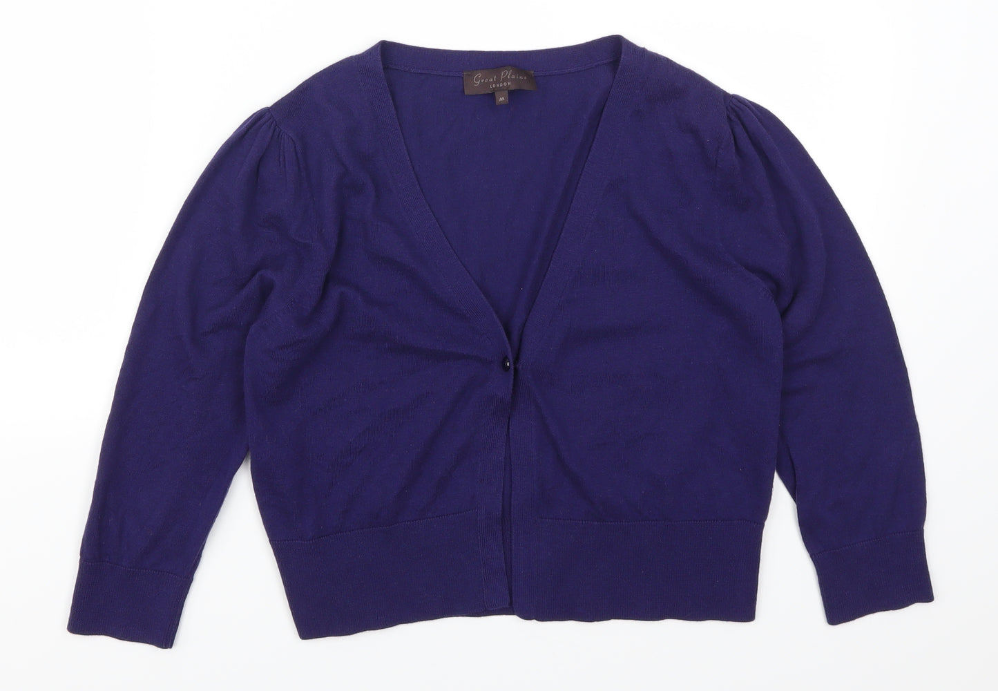 Great Plains Womens Blue   Cardigan Jumper Size M