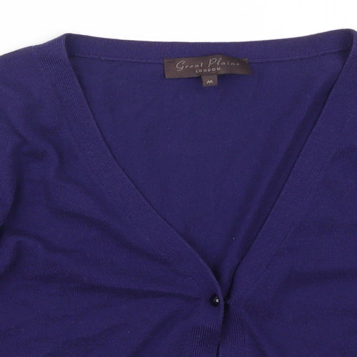 Great Plains Womens Blue   Cardigan Jumper Size M