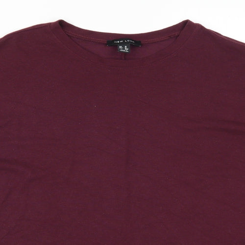 New Look Womens Purple   Pullover Jumper Size 10  - Plum