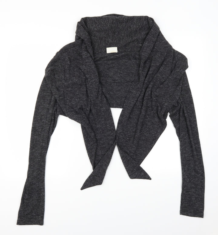 New Look Womens Grey Cardigan Jumper Size 10