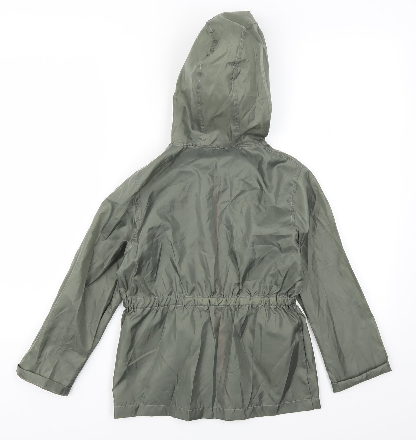 Pep & Co Boys Green   Anorak Coat Size 7-8 Years