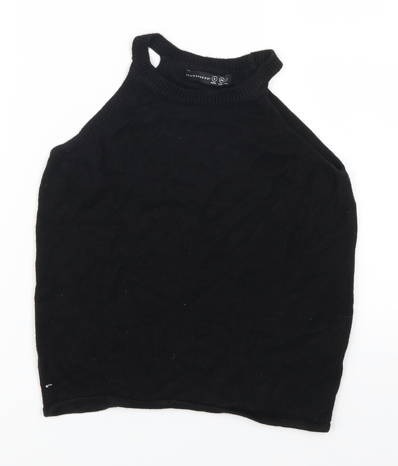 Atmosphere Womens Black   Basic Tank Size 6