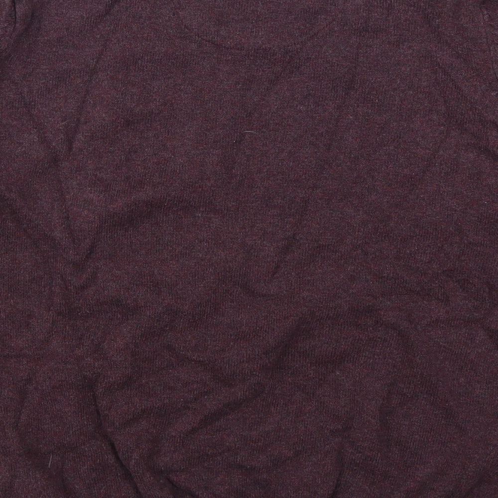 Marks and Spencer Mens Purple   Pullover Jumper Size M