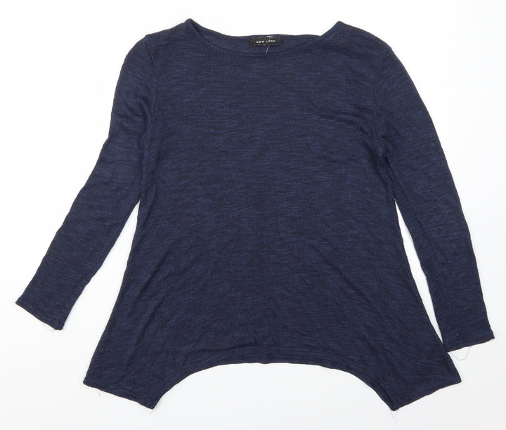 New Look Womens Blue   Basic T-Shirt Size 10