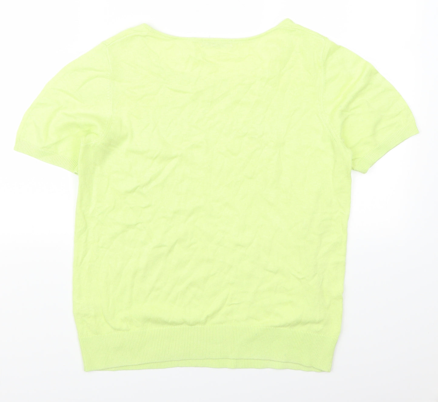 TU Womens Yellow   Basic T-Shirt Size 14