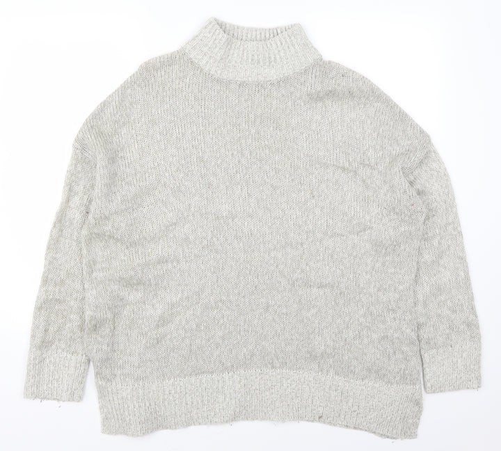 New Look Womens Grey   Pullover Jumper Size L
