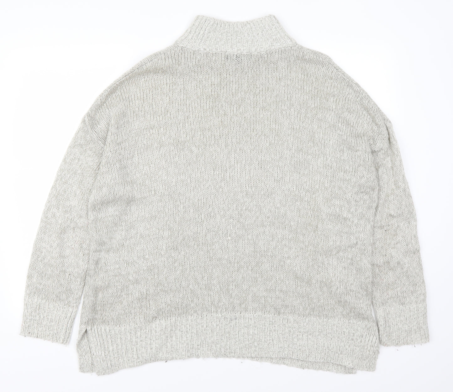 New Look Womens Grey   Pullover Jumper Size L