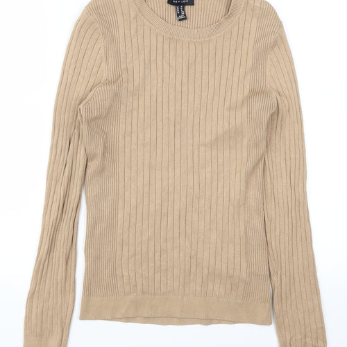 New Look Womens Beige   Pullover Jumper Size 14
