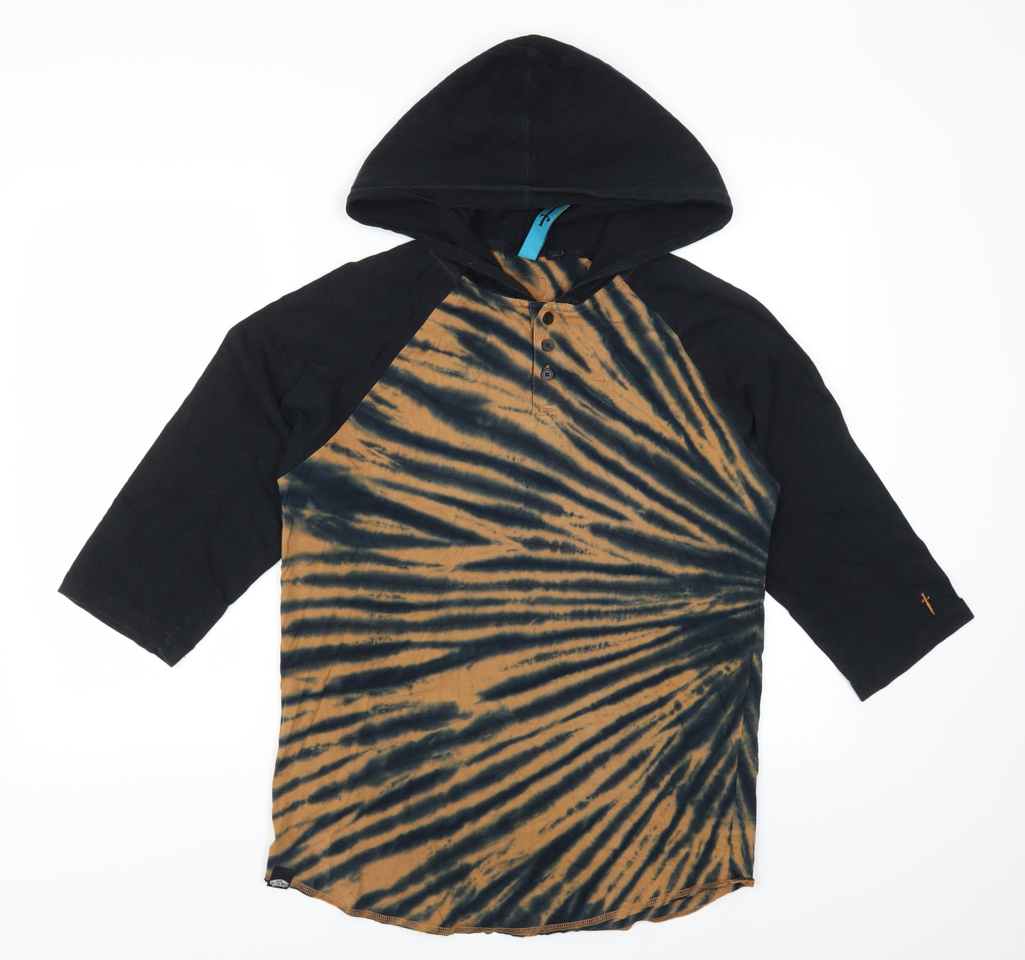 VANS Mens Brown   Pullover Hoodie Size M  - Tie Dye