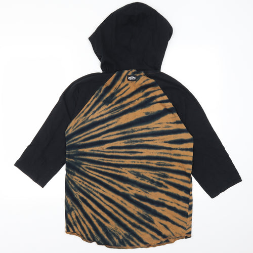 VANS Mens Brown   Pullover Hoodie Size M  - Tie Dye