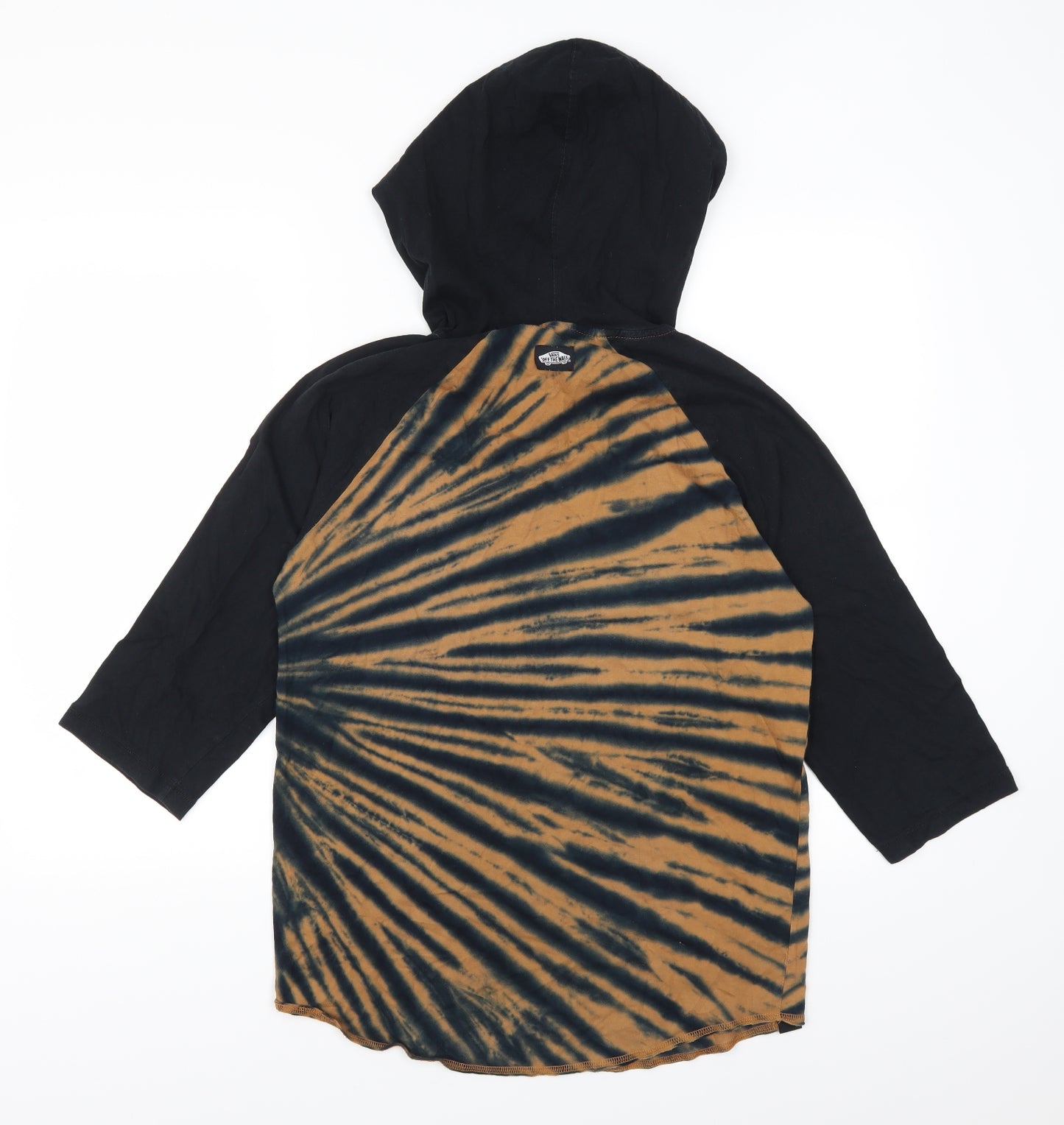 VANS Mens Brown   Pullover Hoodie Size M  - Tie Dye