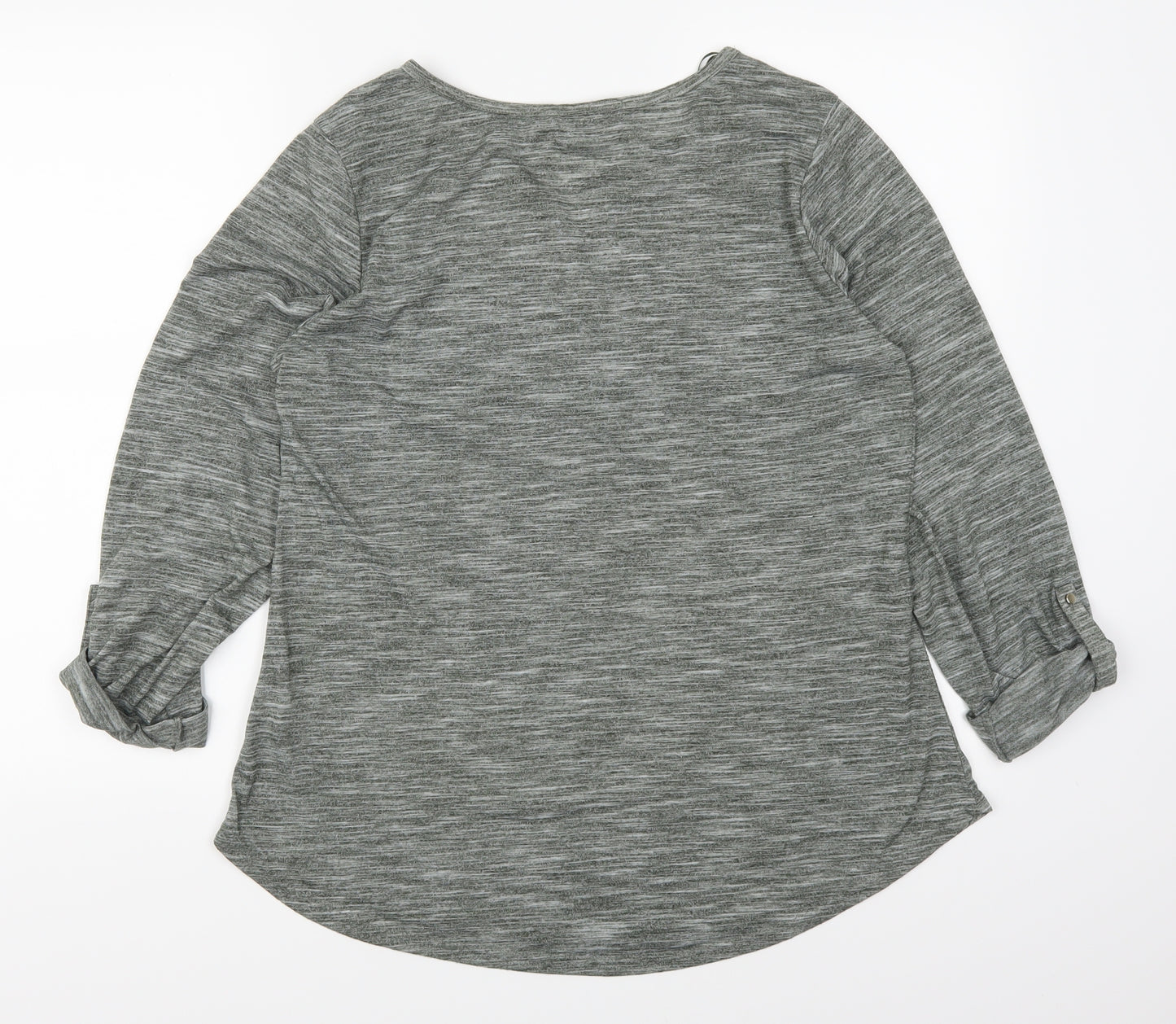 Primark Womens Green   Basic T-Shirt Size 14