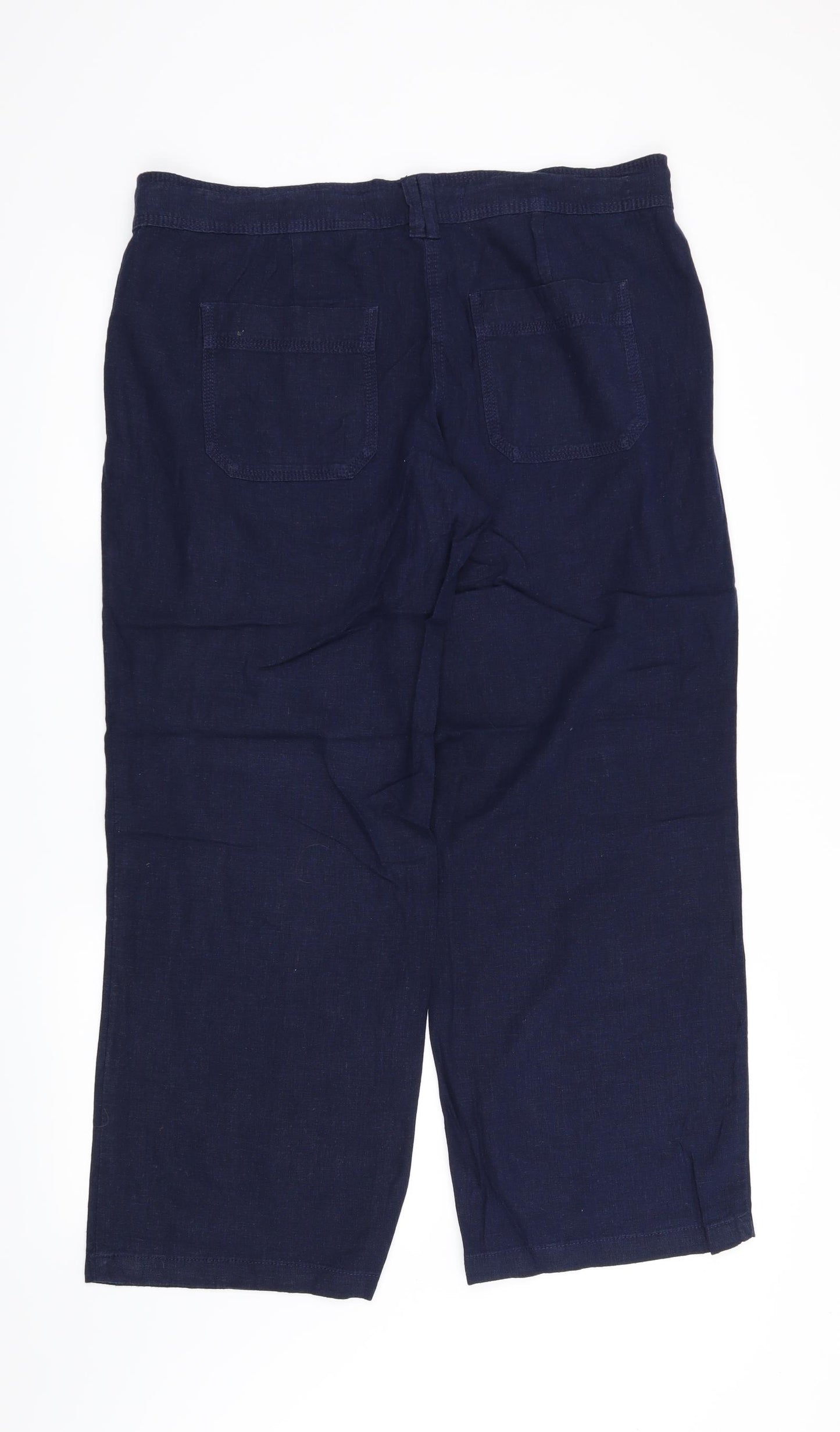 NEXT Womens Blue   Trousers  Size 16 L26 in