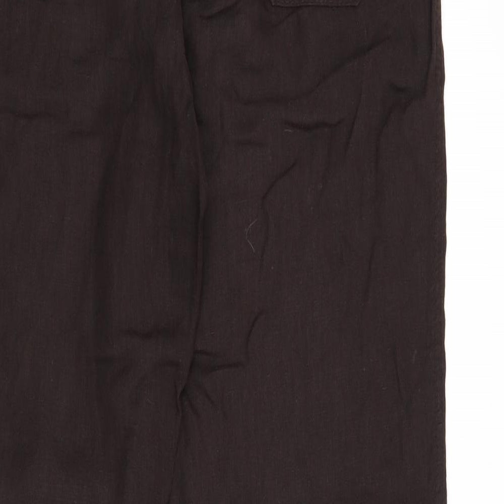 Denim CO Womens Brown   Trousers  Size 12 L31 in