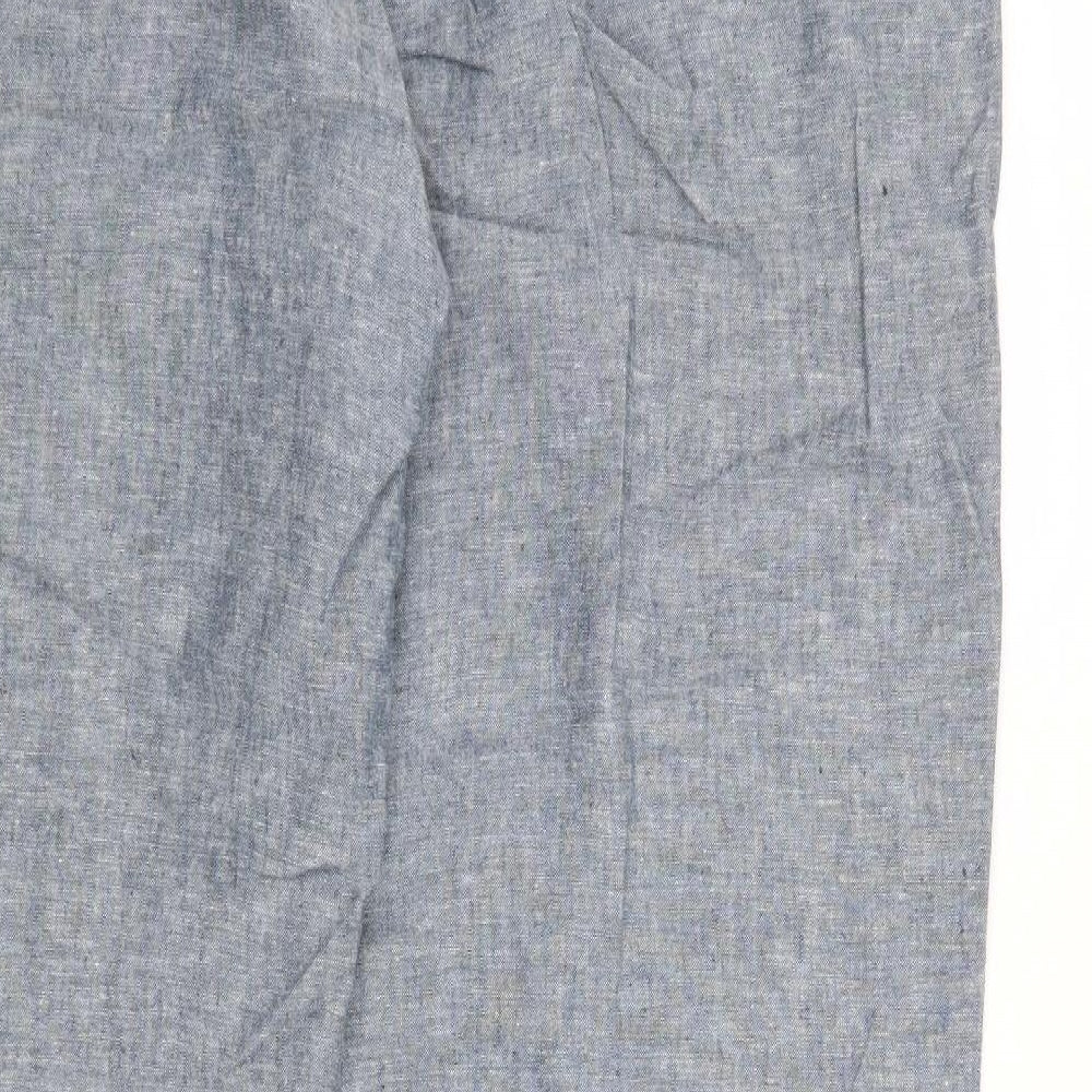 Mantaray Womens Blue   Trousers  Size 16 L30 in