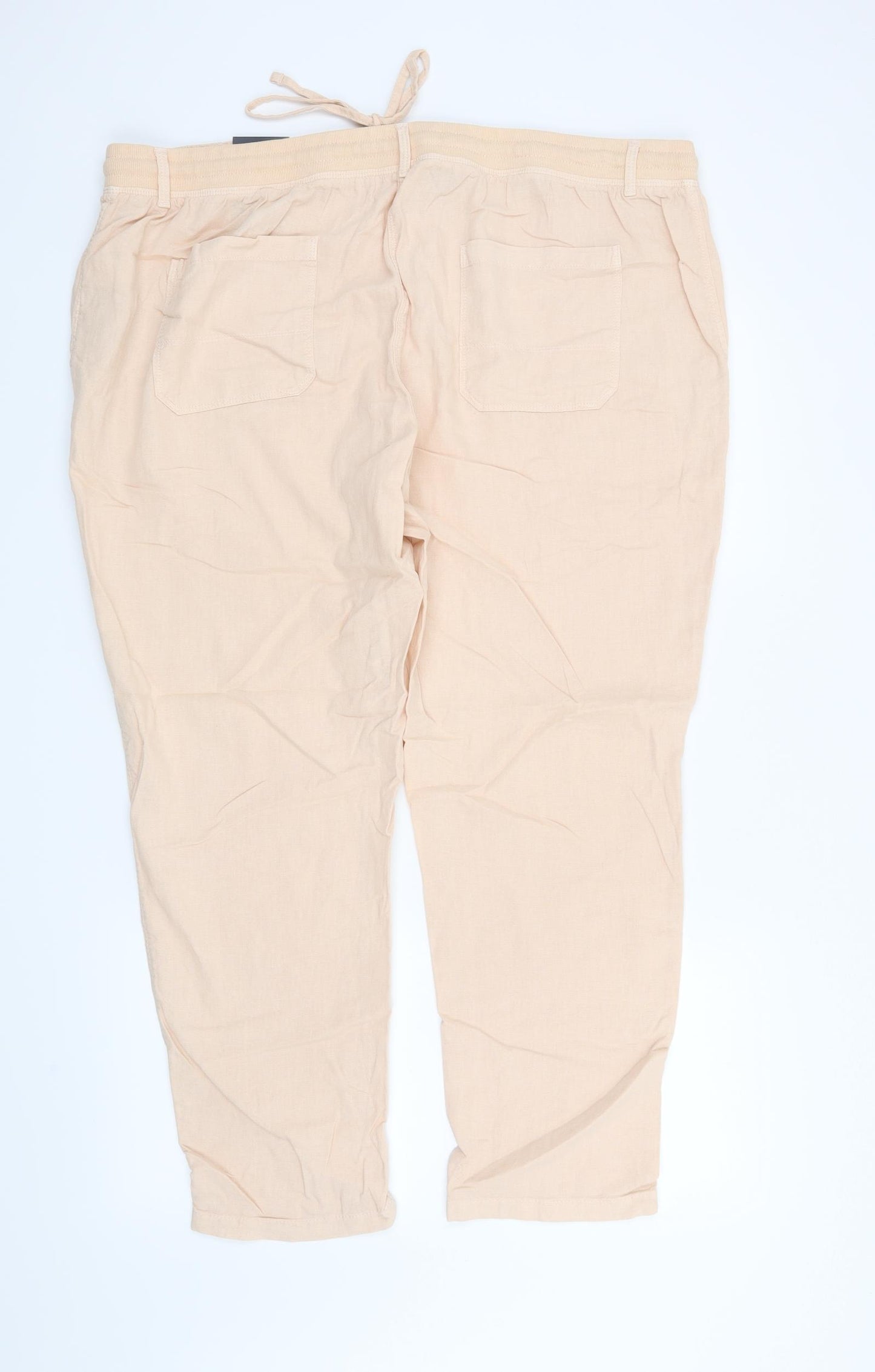 Marks and Spencer Womens Orange   Trousers  Size 20 L28 in