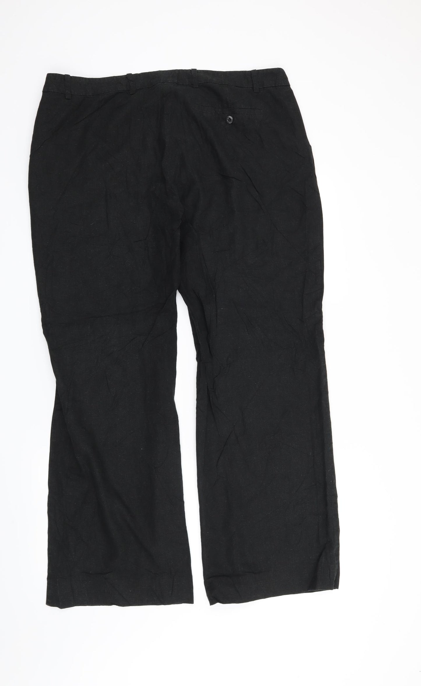 F&F Womens Black   Trousers  Size 38 in L31 in