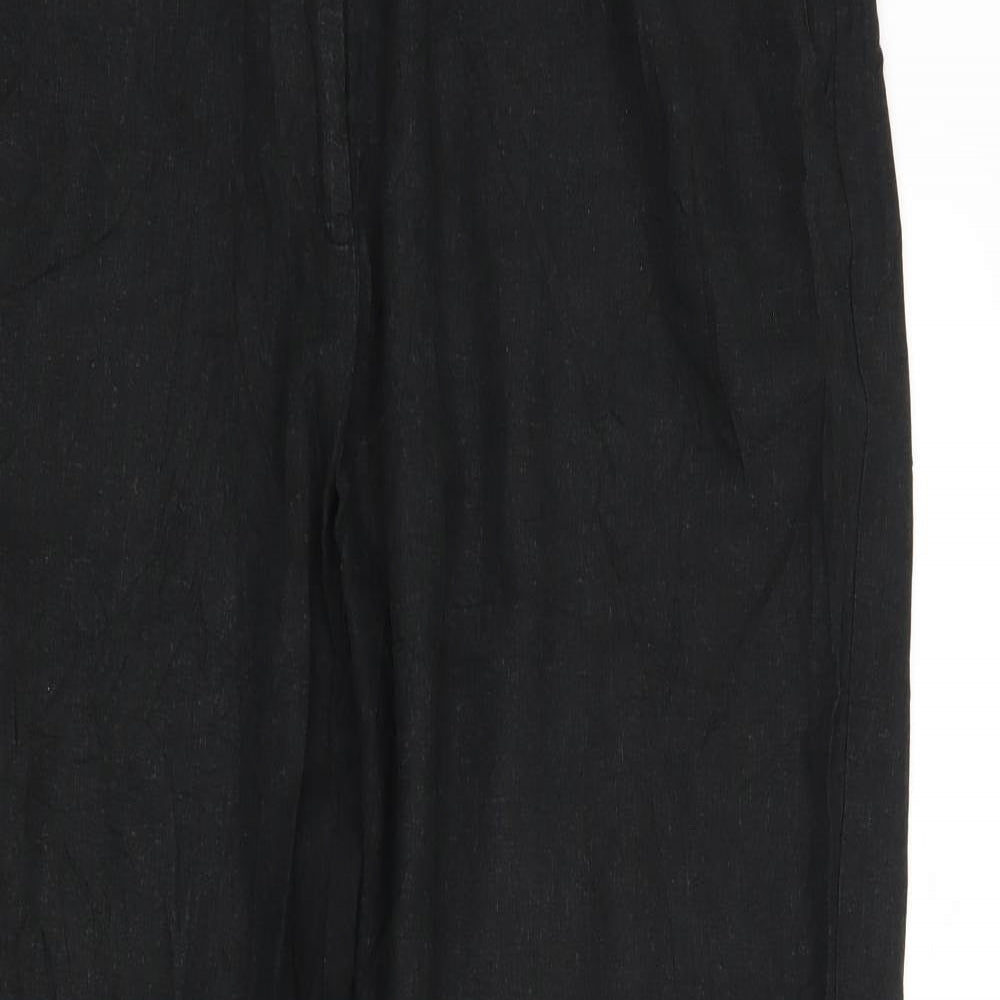 F&F Womens Black   Trousers  Size 38 in L31 in