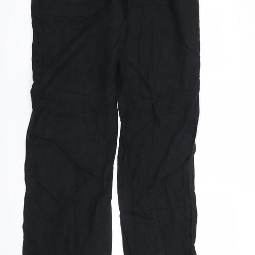 NEXT Womens Black   Trousers  Size 14 L32 in