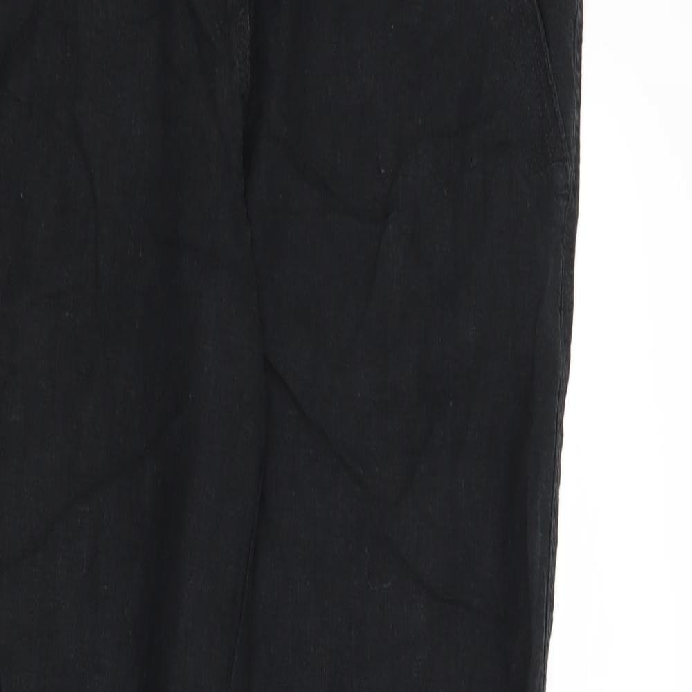 NEXT Womens Black   Trousers  Size 14 L32 in
