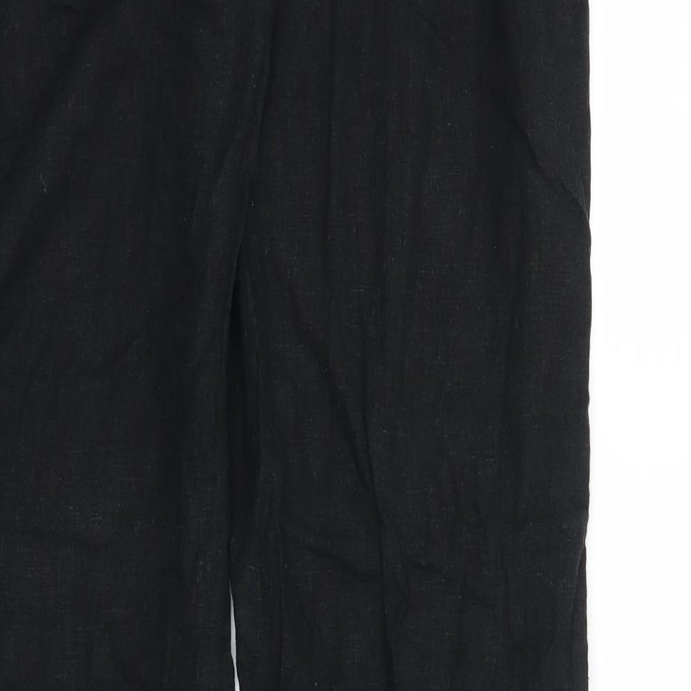 NEXT Womens Black   Trousers  Size 14 L32 in