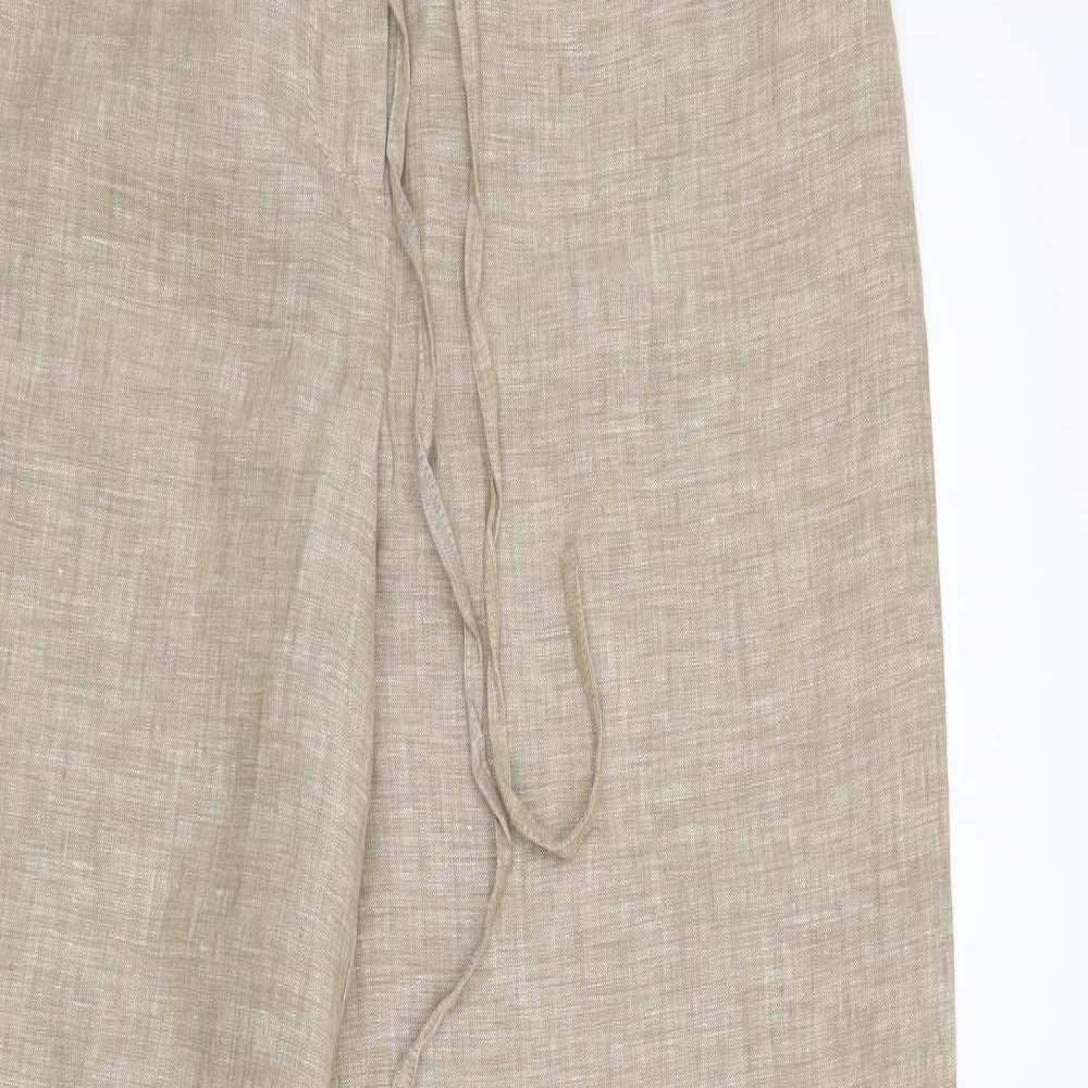 TU Womens Beige   Trousers  Size 12 L31 in