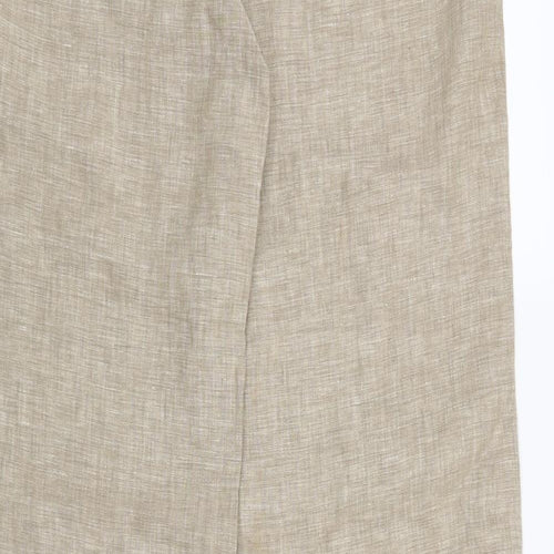 TU Womens Beige   Trousers  Size 12 L31 in