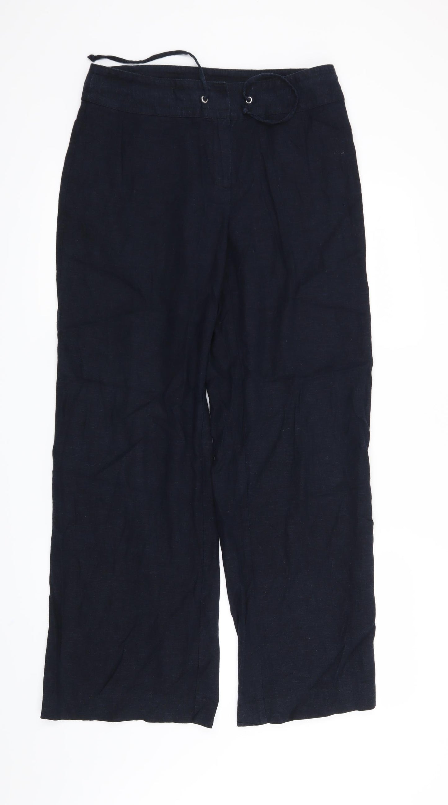 Marks and Spencer Womens Blue   Trousers  Size 12 L29 in