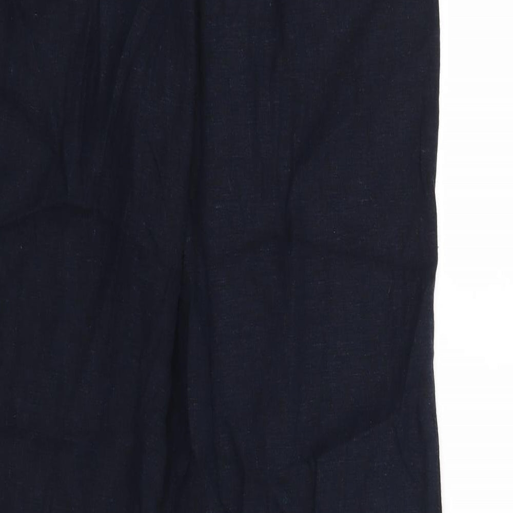 Marks and Spencer Womens Blue   Trousers  Size 12 L29 in