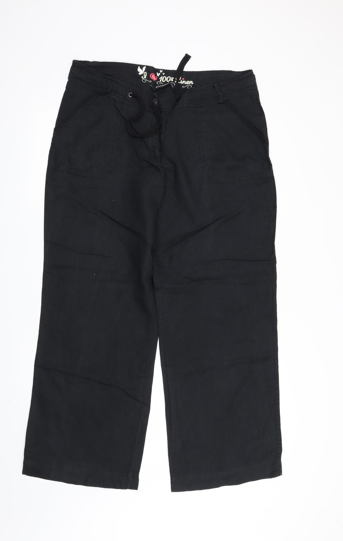 Atmosphere Womens Blue   Trousers  Size 14 L30 in