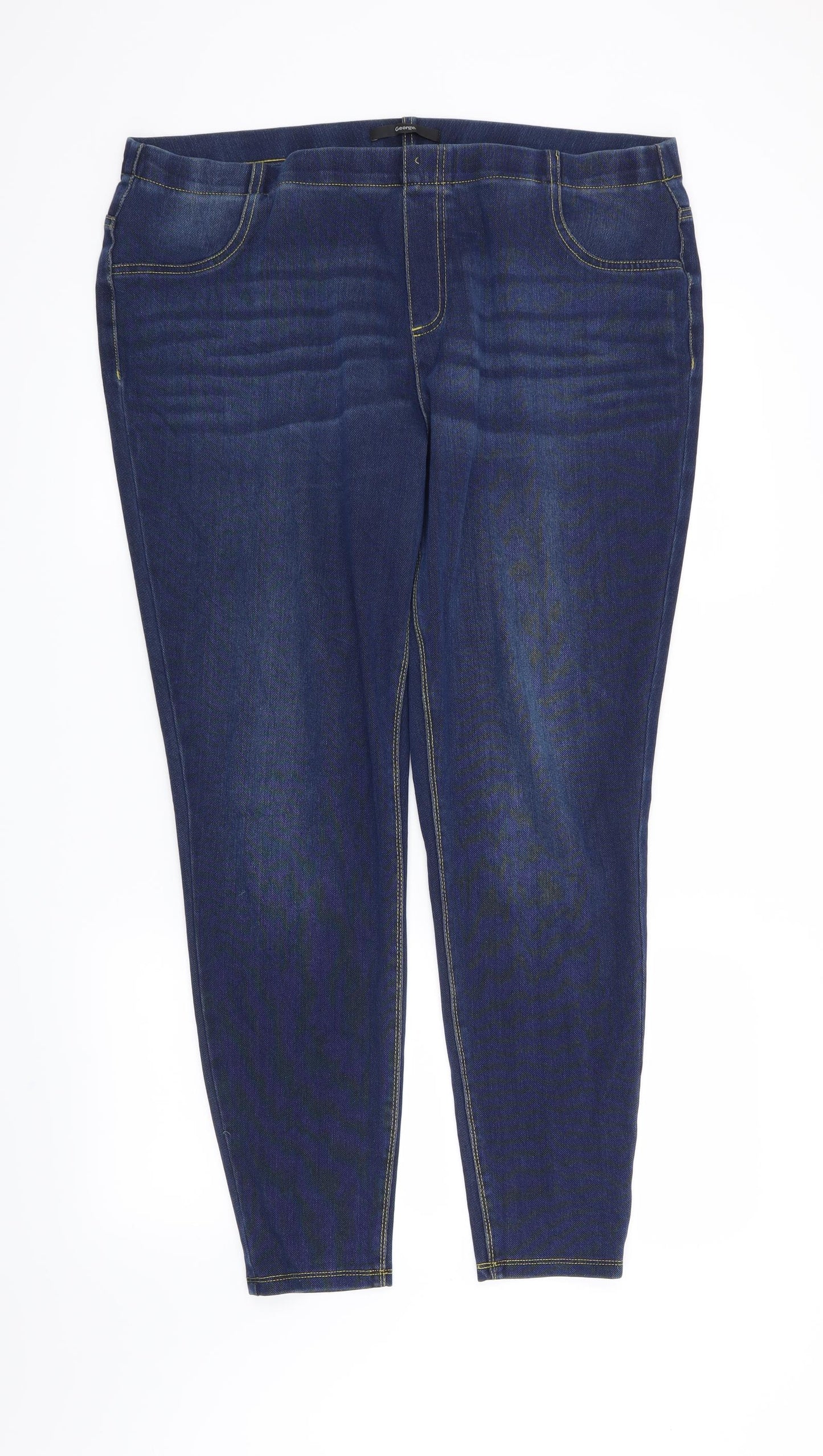 George Womens Blue   Jegging Jeans Size 20 L30 in