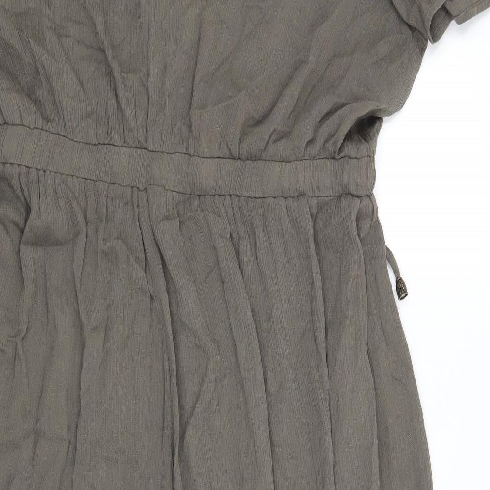In the Style Womens Green   Jumpsuit One-Piece Size 18