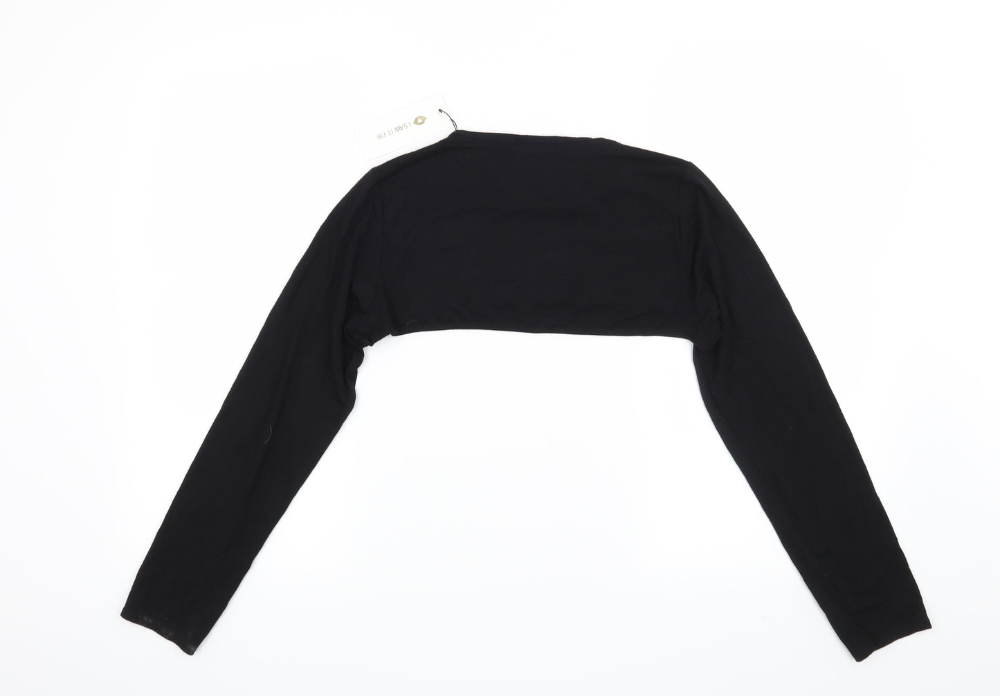 I SAW IT FIRST Womens Black   Cropped Blouse Size 16  - 90's Baby