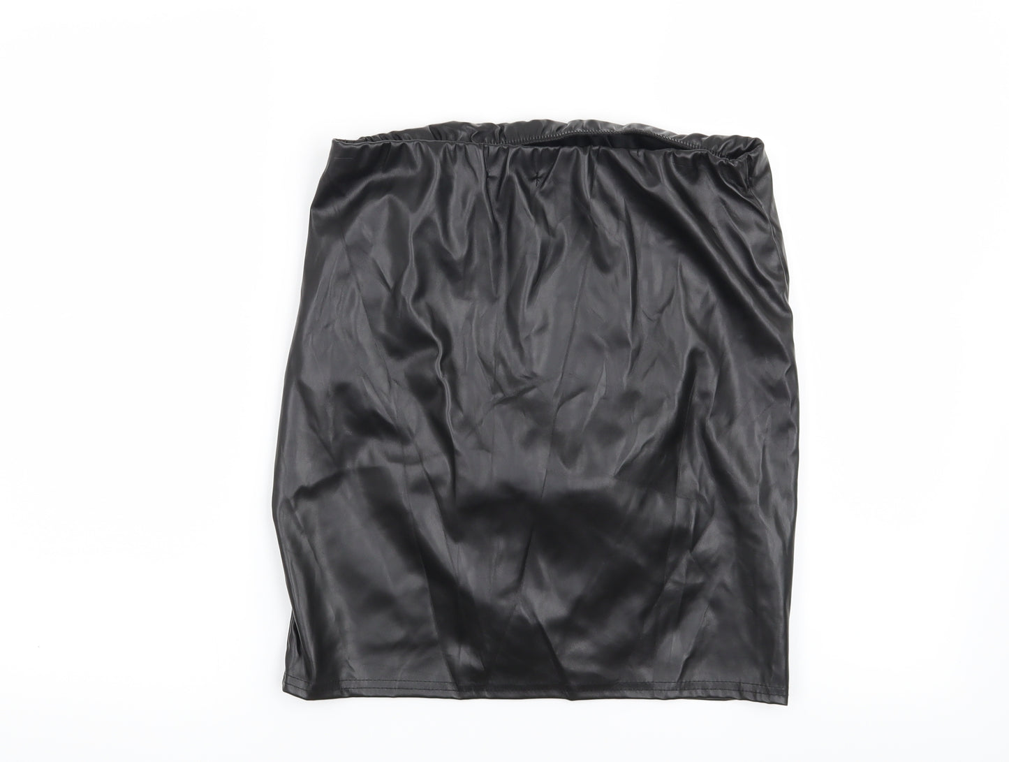 Pretty Little Thing Womens Black   Mini Skirt Size 12