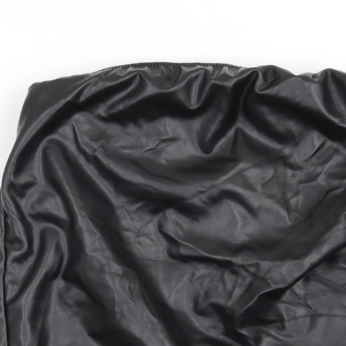 Pretty Little Thing Womens Black   Mini Skirt Size 12