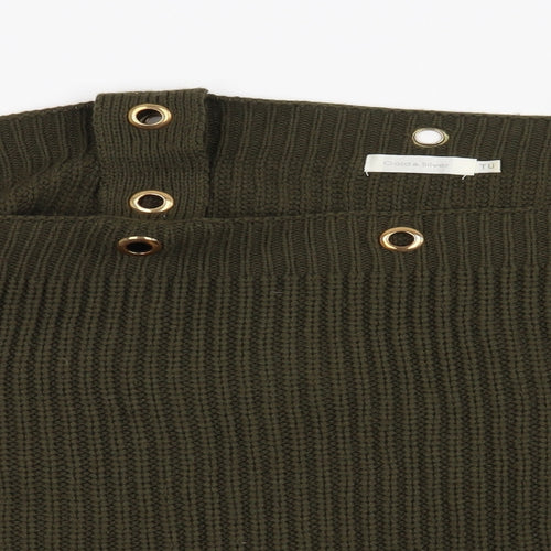 Preworn Womens Green   Pullover Jumper One Size