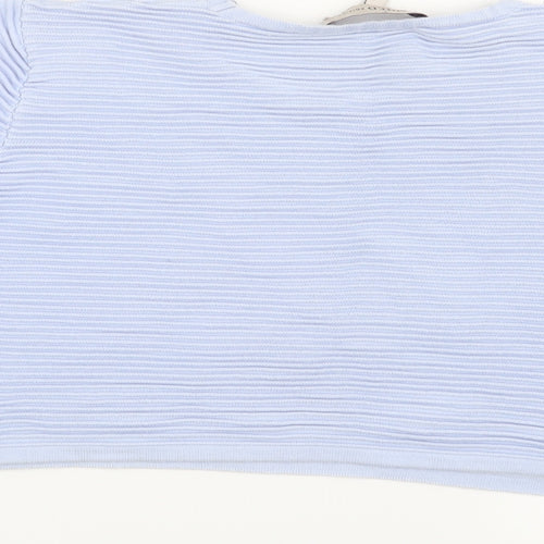 Marks and Spencer Womens Blue   Pullover Jumper Size 14