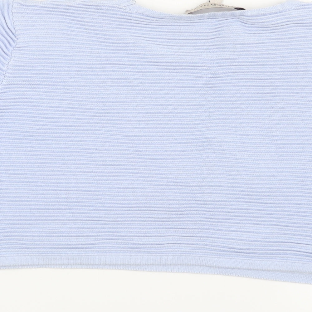 Marks and Spencer Womens Blue   Pullover Jumper Size 14