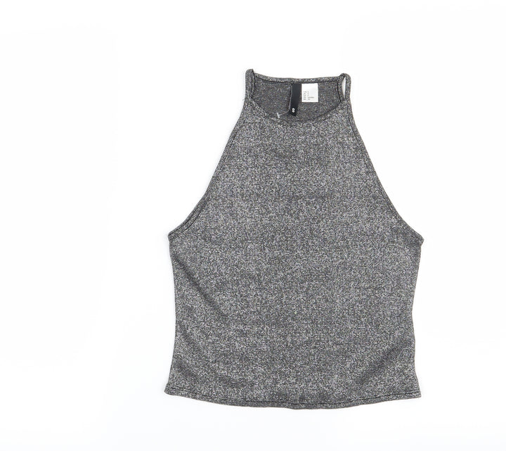 H&M Womens Grey Blouse Size S