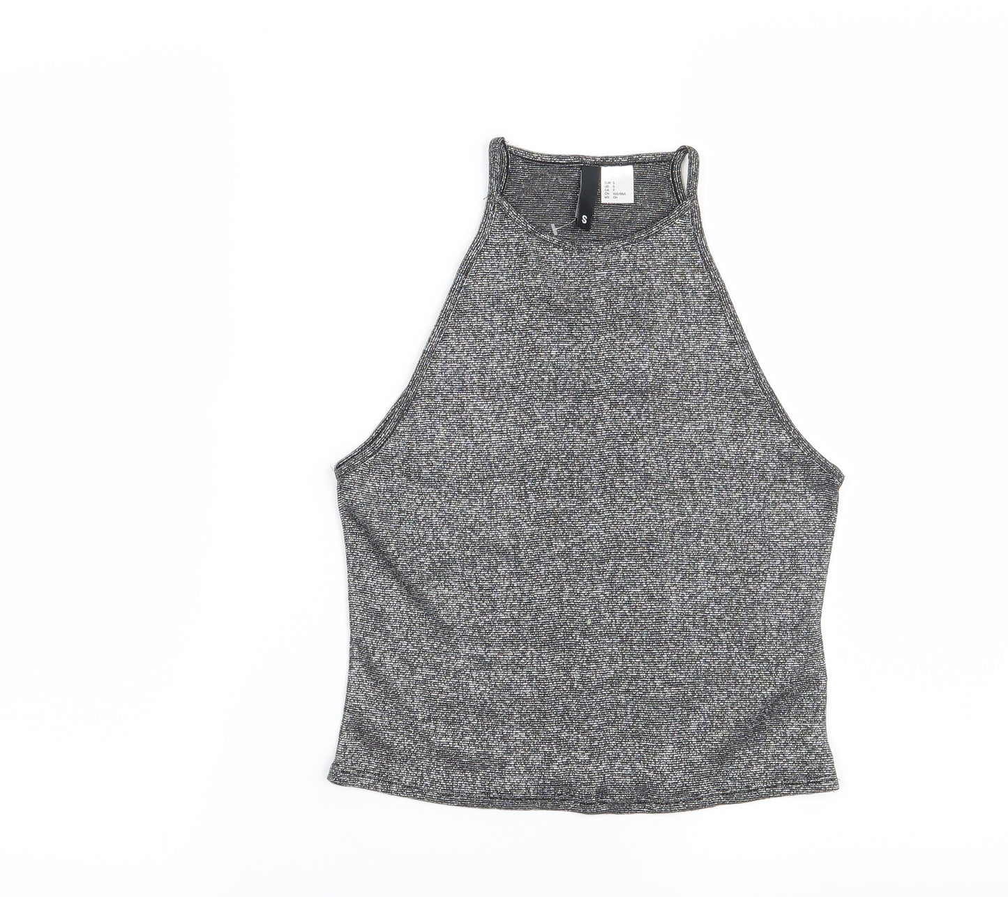 H&M Womens Grey    Blouse Size S